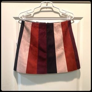 NWT Forever 21 suede skirt